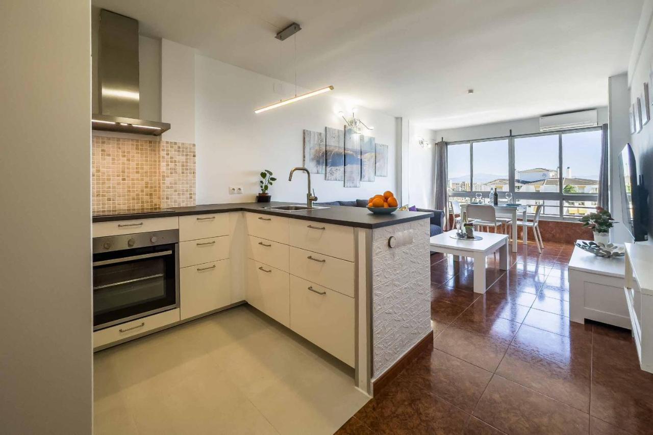 Apartamento Acogedor, Terraza, Piscina Y Mar Бенальмадена Екстер'єр фото