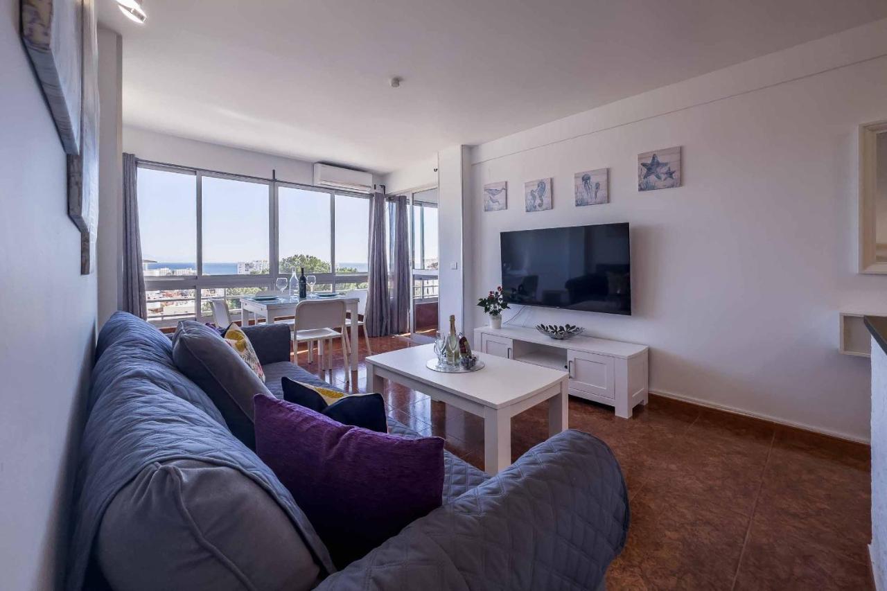 Apartamento Acogedor, Terraza, Piscina Y Mar Бенальмадена Екстер'єр фото