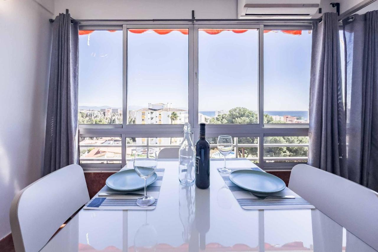 Apartamento Acogedor, Terraza, Piscina Y Mar Бенальмадена Екстер'єр фото